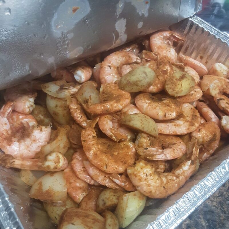Shrimp & Potatoes